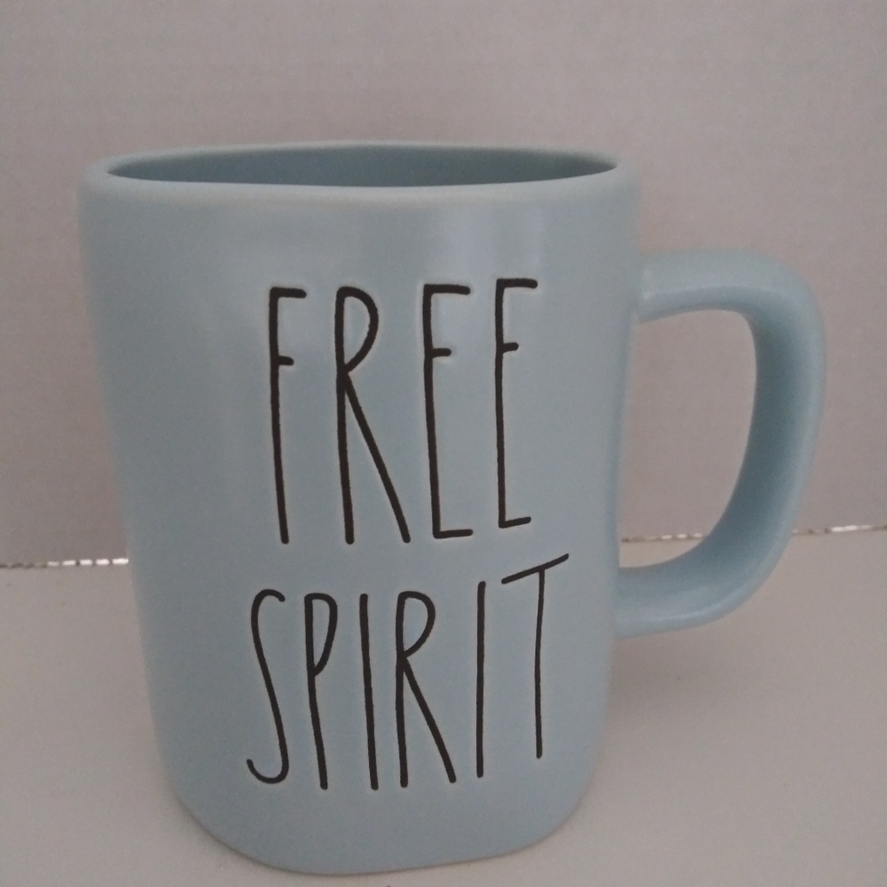 Rae Dunn Ceramic mug  "Free Spirit"